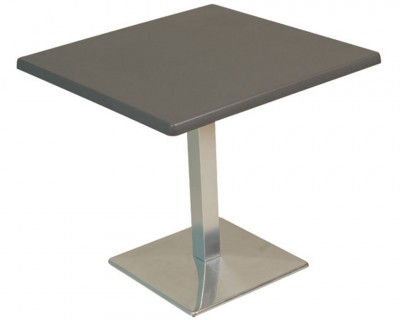 Table Stratifiée Pied en Aluminium