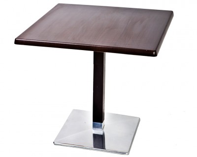 Table Stratifiée Pied en Aluminium